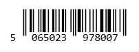 The barcode GS1 Assistant shows for that variant, 5 065023 978007.
